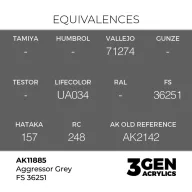   AK Interactive Aggressor Grey FS 36251 Air Series 17 ml (AK11885)