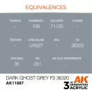 AK Interactive Dark Ghost Grey FS 36320 Air Series 17 ml (AK11887)