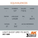 AK Interactive Light Ghost Grey FS 36375 Air Series 17 ml (AK11888)