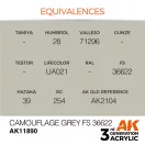 AK Interactive Camouflage Grey FS 36622 Air Series 17 ml (AK11890)