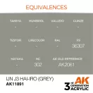AK Interactive IJN J3 Hai-iro (Grey) Air Series 17 ml (AK11891)