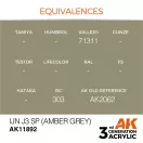 AK Interactive IJN J3 SP (Amber Grey) Air Series 17 ml (AK11892)