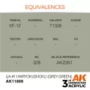 AK Interactive IJA #1 Hairyokushoku (Grey-Green) Air Series 17 ml (AK11899)