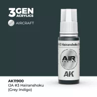   AK Interactive IJA #3 Hairanshoku (Grey Indigo) Air Series 17 ml (AK11900)