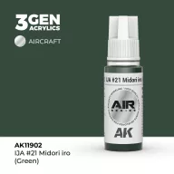   AK Interactive IJA #21 Midori iro (Green) Air Series 17 ml (AK11902)