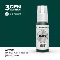   AK Interactive IJA #27 Ao Midori iro (Blue-Green) Air Series 17 ml (AK11903)