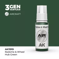   AK Interactive Radome & Wheel Hub Green Air Series 17 ml (AK11919)