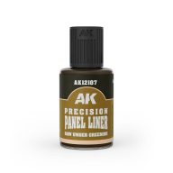   AK Interactive PRECISION PANELINER RAW UMBER GREENISH 30ml (AK12107)