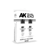   AK Interactive XTREME WHITE & ROBOT WHITE DUAL EXO Set 1 (AK1543)