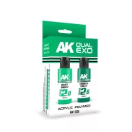   AK Interactive ALIEN GREEN & VIRIDIAN GREEN DUAL EXO Set 12 (AK1556)