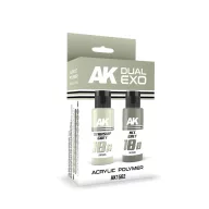   AK Interactive STARSHIP GREY & NCC GREY DUAL EXO Set 18 (AK1562)