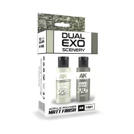   AK Interactive LIGHT STONE & DARK STONE DUAL EXO Set 22 (AK1581)