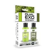   AK Interactive LIGHT VEGETATION & DARK VEGETATION DUAL EXO Set 26 (AK1585)