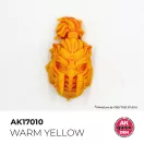 AK Interactive WARM YELLOW 18 ml - QUICK GEN (AK17010)