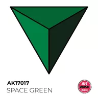 AK Interactive SPACE GREEN 18 ml - QUICK GEN (AK17017)