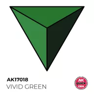 AK Interactive VIVID GREEN 18 ml - QUICK GEN (AK17018)