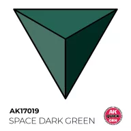 AK Interactive SPACE DARK GREEN 18 ml - QUICK GEN (AK17019)