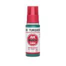 AK Interactive TURQUOISE GREEN 18 ml - QUICK GEN (AK17030)