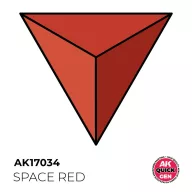 AK Interactive SPACE RED 18 ml - QUICK GEN (AK17034)