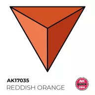 AK Interactive REDDISH ORANGE 18 ml - QUICK GEN (AK17035)