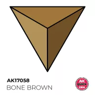 AK Interactive BONE BROWN 18 ml - QUICK GEN (AK17058)