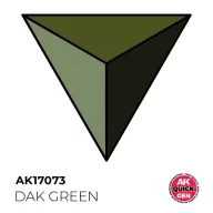 AK Interactive DAK GREEN 18 ml - QUICK GEN (AK17073)