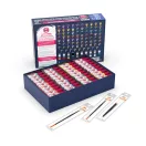 AK Interactive QUICK PAINT COMBO - 100 COLORS (80 QUICK GEN + 20 3GEN + 3 FREE BRUSHES + 1 MEDIUM 18ML) (AK17603)