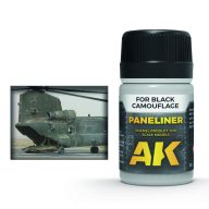 AK Interactive Paneliner for black camouflage 35ml (AK2075)