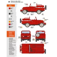   AK Interactive FJ43 Pickup with SPG-9 RECOILLESS GUN (AK35003)