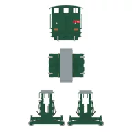   AK Interactive AUTOMOTORE FS 206/207/208 SOGLIOLA RAIL SHUNTER 1/35 1:35 (AK35009)
