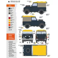   AK Interactive Land Rover 88 Series IIA Rover 8 1/35 1:35 (AK35012)