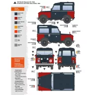   AK Interactive Land Rover 88 Series IIA -Station Wagon 1/35 1:35 (AK35013)