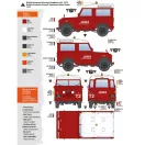 AK Interactive Land Rover 88 Series IIA -Station Wagon 1/35 1:35 (AK35013)