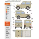 AK Interactive Land Rover 88 Series IIA -Station Wagon 1/35 1:35 (AK35013)