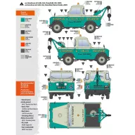   AK Interactive Land Rover 88 Series IIA -Crane / Tow Truck 1/35 1:35 (AK35014)