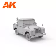   AK Interactive Land Rover 88 Series IIA -Crane / Tow Truck 1/35 1:35 (AK35014)