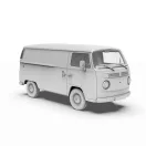 AK Interactive T2 MODEL 1972 Commercial Van 1:35 (AK35025)