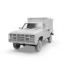AK Interactive M1008 TROOP CARRIER WITH TARP 1:35 (AK35031)