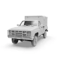 AK Interactive M1008 TROOP CARRIER WITH TARP 1:35 (AK35031)