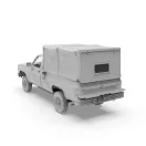 AK Interactive M1008 TROOP CARRIER WITH TARP 1:35 (AK35031)