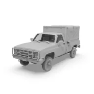 AK Interactive M1008 TROOP CARRIER WITH TARP 1:35 (AK35031)