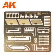   AK Interactive PZKPFWIV AUSFD AFRIKA KORPS+DAK PANZERFAHRER 1/35 1:35 (AK35504-A)