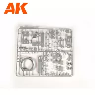   AK Interactive PZKPFWIV AUSFD AFRIKA KORPS+DAK PANZERFAHRER 1/35 1:35 (AK35504-A)