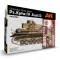 AK Interactive PZKPFWIV AUSFD AFRIKA KORPS +5 FIGURES GERMAN TANK CREW AFRIKA KORPS 1/35 1:35 (AK35504-B)