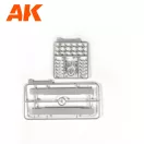 AK Interactive PZKPFWIV AUSFD AFRIKA KORPS +5 FIGURES GERMAN TANK CREW AFRIKA KORPS 1/35 1:35 (AK35504-B)