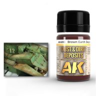 AK Interactive BROWN EARTH DEPOSIT (AK4063)