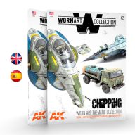   AK Interactive WORN ART COLLECTION #02CHIPPING - English (AK4903)
