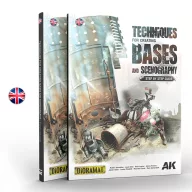   AK Interactive Techniques for creating bases and scenography – English (AK648)