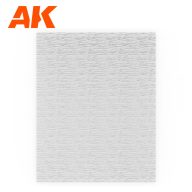  AK Interactive Water Sheet Transparent Running Water 245 x 195mm (AK6584)