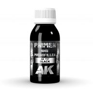 AK Interactive BLACK PRIMER AND MICROFILLER 100 ml (AK757)